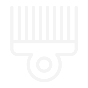 Haarbürste für professionelles Friseur-Handwerk, hochwertiges Stylingzubehör.